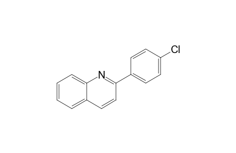 2-(4-Chlorophenyl)quinoline