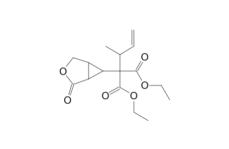 (syn)-6-[1',1'-bis(Ethoxycarbonyl)-2'-methyl-3'-buten-1'-yl]-3-oxabicyclo[3.1.0]hexan-2-one