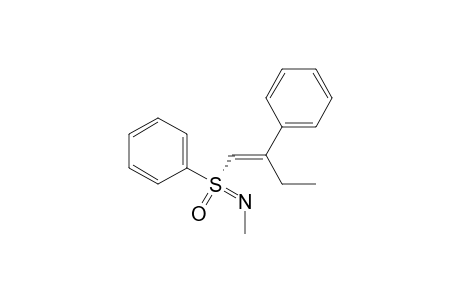 (+)-(S,E)-N-Methyl-S-phenyl-S-(2-phenyl-1-butenyl)sulfoximine