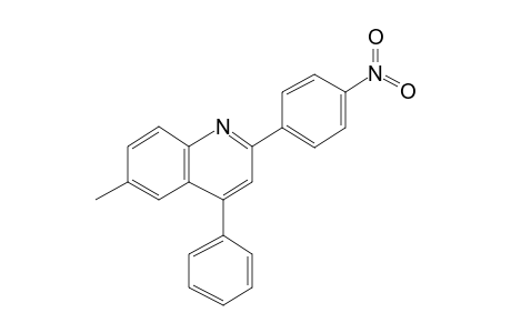 6-Methyl-2-(4-nitrophenyl)-4-phenyl-quinoline