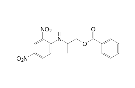 S-2-(2,4-dinitroanilino)-1-propanol, benzoate