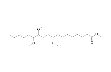 Octadecanoic acid, 9,12,13-trimethoxy-, methyl ester