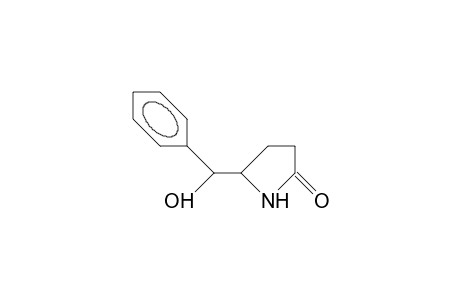 (.+-.)-(5S,6R)-5-(A-Hydroxy-benzyl)-pyrrolidin-2-one