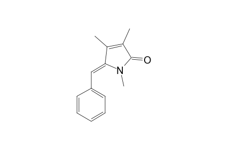 Z-1,3,4-TRIMETHYL-5-(PHENYLMETHYLIDENE)-3-PYRROLIN-2-ONE