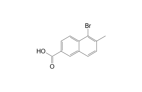 5-Bromo-6-methylnaphthalene-2-carboxylic acid