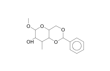 6-Methoxy-8-methyl-2-phenylhexahydropyrano[3,2-d][1,3]dioxin-7-ol