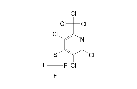 4-TRIFLUOROMETHYLTHIO-3,5,6-TRICHLORO-2-TRICHLOROMETHYLPYRIDINE