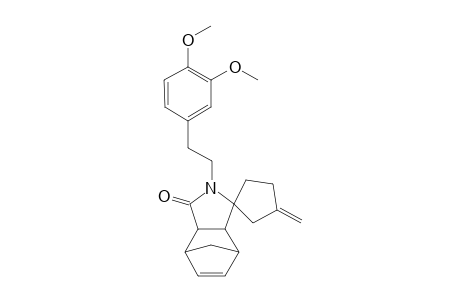 [N-[2-(3,4-Dimethoxyphenyl)ethyl]-3a,4,7,7a-tetrahydro-4,7-methanoisoindolin-1-one]-3-spiro-1'-(3-methylidenecyclopentane)