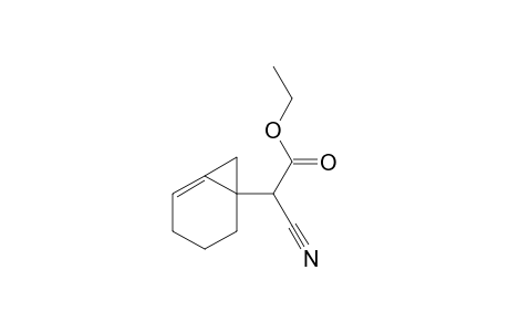 Bicyclo[4.1.0]hept-5-ene-1-acetic acid, .alpha.-cyano-, ethyl ester