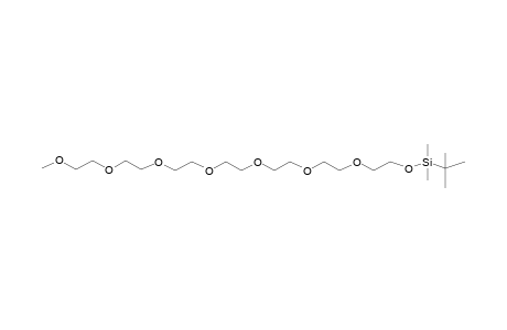 3,6,9,12,15,18,21-Heptaoxadocosan-1-ol, tbdms derivative