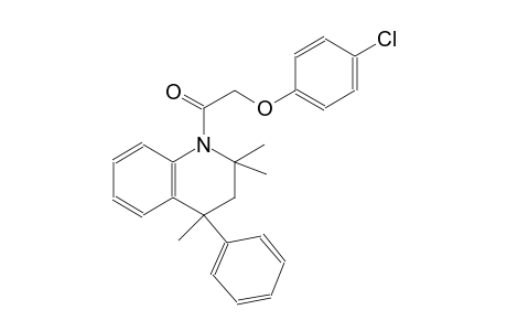 quinoline, 1-[(4-chlorophenoxy)acetyl]-1,2,3,4-tetrahydro-2,2,4-trimethyl-4-phenyl-