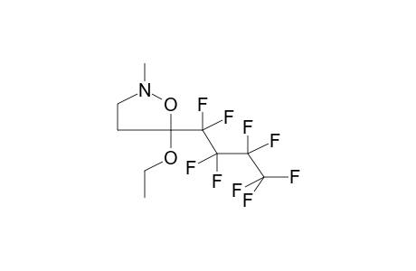 5-NONAFLUOROBUTYL-5-ETHOXY-2-METHYLISOXAZOLIDINE