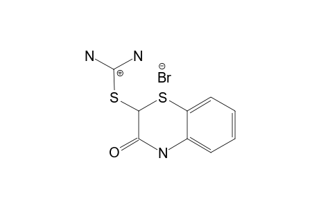 S-[2H-1,4-BENZOTHIAZIN-3(4H)-ON-2-YL]-ISOTHIO-URONIUM-BROMIDE