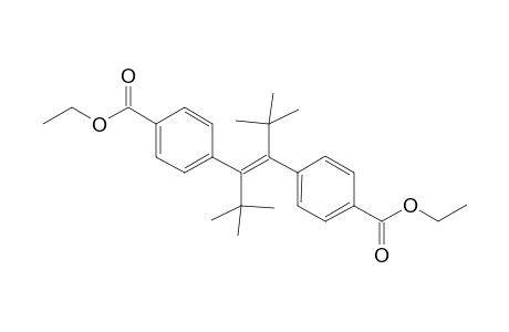Diethyl bis-para-carboxylic acid-di-t-butylstilbene