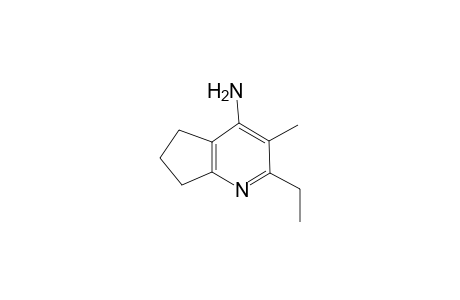 2-Ethyl-3-methyl-6,7-dihydro-5H-cyclopenta[b]pyridin-4-ylamine