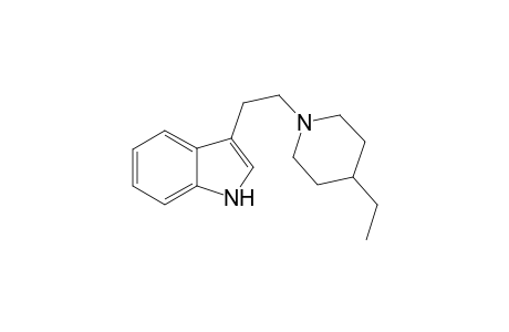 3-[2-(4-ethyl-1-piperidinyl)ethyl]-1H-indole