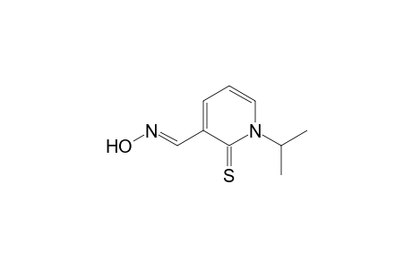 (3E)-1-isopropyl-2-thioxo-nicotinaldehyde oxime