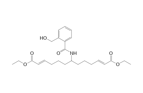 Diethyl 7-[(2'-Hydroxymethylbenzoyl)amino]-trideca-2,11-diene-1,13-dioate