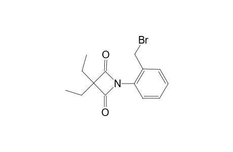 1-(2-(Bromomethyl)phenyl)-3,3-diethylazetidine-2,4-dione
