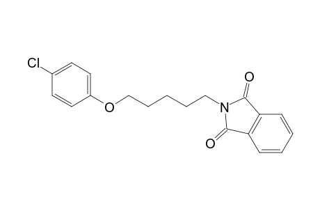 Phthalimide, N-[5-(p-chlorophenoxy)pentyl]-