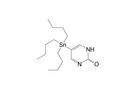 2(1H)-Pyrimidinone, 5-(tributylstannyl)-