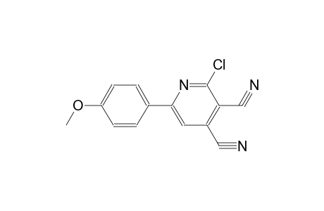 2-Chloro-6-(4-methoxyphenyl)pyridine-3,4-dicarbonitrile
