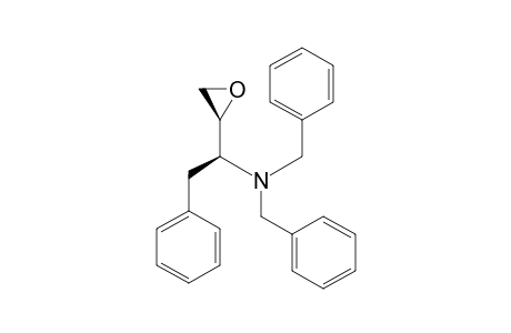 (1S)-1-[(2S)-2-oxiranyl]-2-phenyl-N,N-bis(phenylmethyl)ethanamine