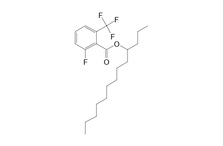 2-Fluoro-6-trifluoromethylbenzoic acid, 4-tridecyl ester