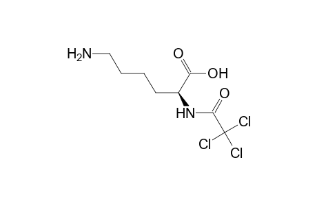 2-[(Trichloroacetyl)amino]-6-aminohexanoic Acid