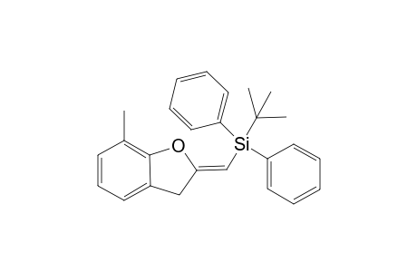 2-((Z)-tert-Butyldiphenylsilylmethylidene)-7-methyl-2,3-dihydrobenzofuran