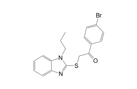 ethanone, 1-(4-bromophenyl)-2-[(1-propyl-1H-benzimidazol-2-yl)thio]-