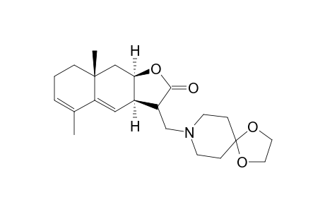 (3aR,8aR,9aR)-3-(1,4-dioxa-8-azaspiro[4.5]decan-8-ylmethyl)-5,8a-dimethyl-3,3a,7,8,9,9a-hexahydrobenzo[f]benzofuran-2-one