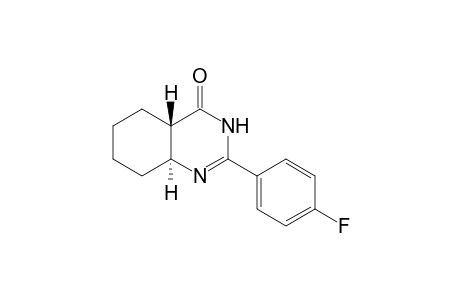 trans-(4aS,8aS)-2-(4-fluorophenyl)-4a,5,6,7,8,8a-hexahydro-3H-quinazolin-4-one