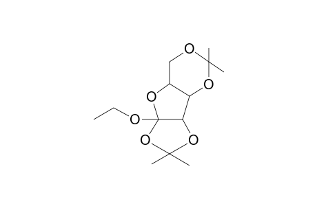 7H-1,3-Dioxolo[4,5]furo[3,2-d][1,3]dioxin, 8a-ethoxy-3a,3b,7a,8a-tetrahydro-2,2,5,5-tetramethyl-, (8aR)-