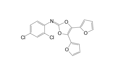 2-(2,4-Dichlorophenylimino)-4,5-di(2-furyl)-1,3-dioxole