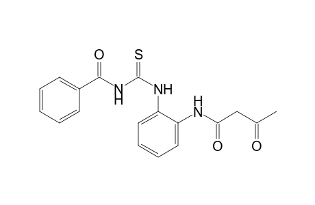 N-({2-[(3-Oxobutanoyl)amino]phenyl}carbamothioyl)benzamide