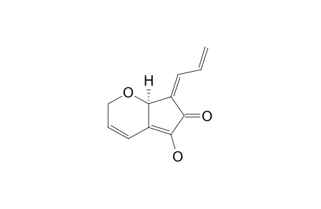 5-HYDROXY-7-PROP-2-EN-(Z)-YLIDENE-7,7A-DIHYDRO-2H-CYCLOPENTA-[B]-PYRAN-6-ONE