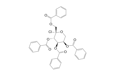 .beta.-D-Fructopyranosyl chloride, tetrabenzoate
