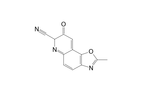 5-Cyano-4-oxo-2-methyloxazolo[4,5-f]quinoline and 7-Cyano-8-oxo-2-methyloxazolo[5,4-f]qionoline