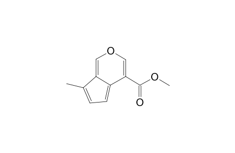 Cyclopenta[c]pyran-4-carboxylic acid, 7-methyl-, methyl ester