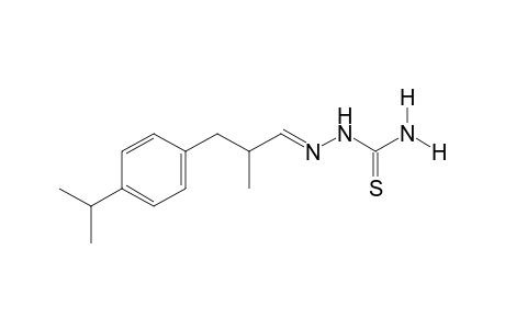 p-isopropyl-alpha-methylhydrocinnamaldehyde, thiosemicarbazone