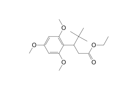 Benzenepropanoic acid, .beta.-(1,1-dimethylethyl)-2,4,6-trimethoxy-, ethyl ester