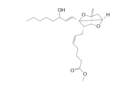 (1S,3R,4S,5S,7R)-4-[(Z)-6'-methoxycarbonylhex-2-enyl]-3-[(E)-3''-hydroxyoct-1-enyl]-2,6-dioxatricyclo[3.3.1.0(3,7)]nonane