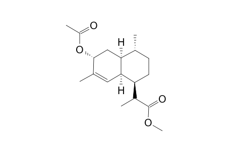 METHYL-(3-R)-3-ACETOXY-11,13-DIHYDROARTEMISINATE