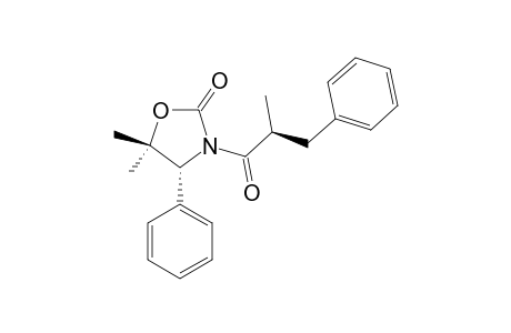 (4R)-N-[(2S)-2-METHYL-1-OXO-3-PHENYLPROPYL]-5,5-DIMETHYL-4-PHENYLOXAZOLIDIN-2-ONE;MAJOR-DIASTEREOISOMER