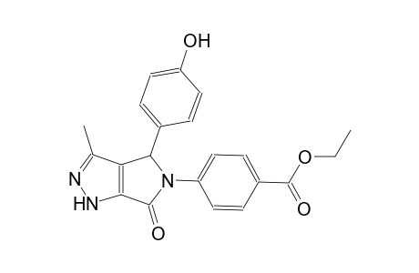 ethyl 4-(4-(4-hydroxyphenyl)-3-methyl-6-oxo-4,6-dihydropyrrolo[3,4-c]pyrazol-5(1H)-yl)benzoate