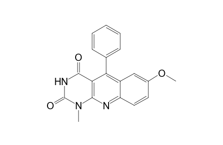 1-Methyl-7-methoxy-5-phenyl-5-deazaalloxazine