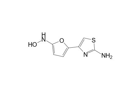 2-Thiazolamine, 4-(5-(hydroxyamino)-2-furanyl)-