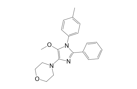 5-Methoxy-4-morpholino-2-phenyl-1-(p-tolyl)imidazole