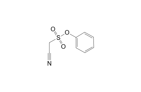 Phenyl cyaomethanesulfonate